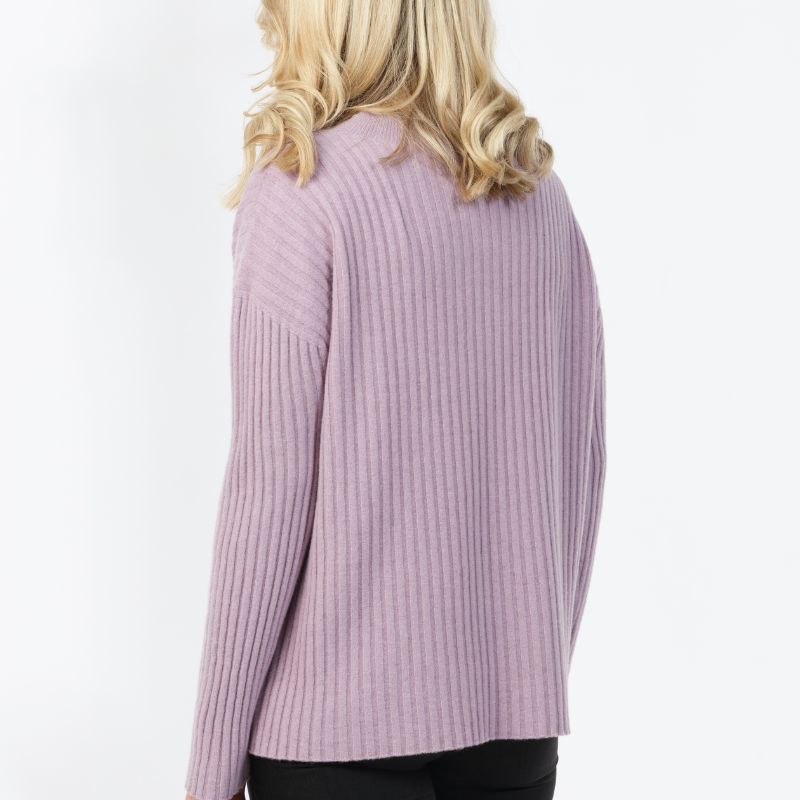 Possum Merino Ribbed Relaxed Sweater