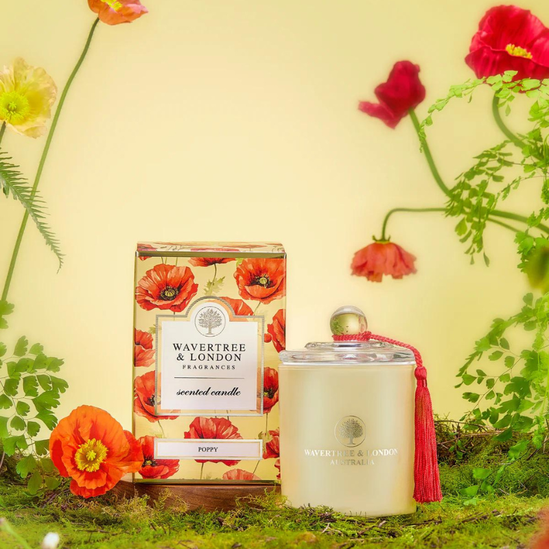 Wavertree & London Poppy Candle