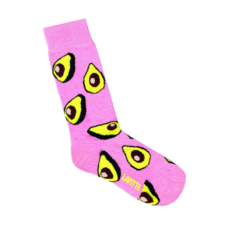 Avocado Pink Sock