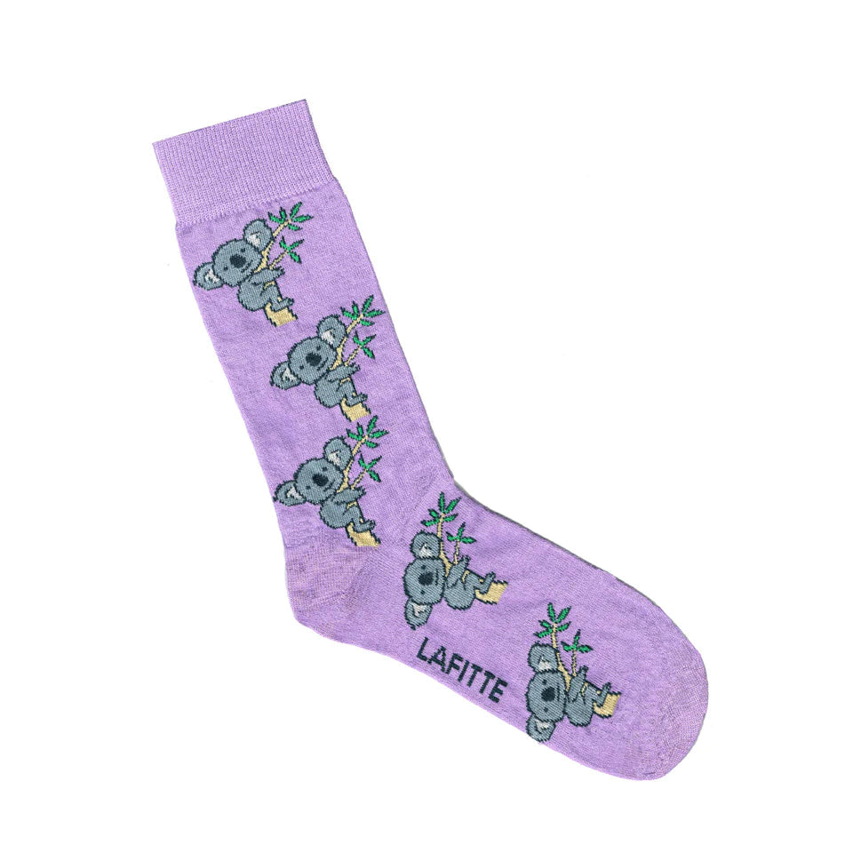 Koalas Mauve Sock