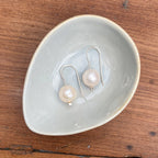 Single Pearl Drop Earring