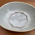 Bamboo Sterling Silver Bangle