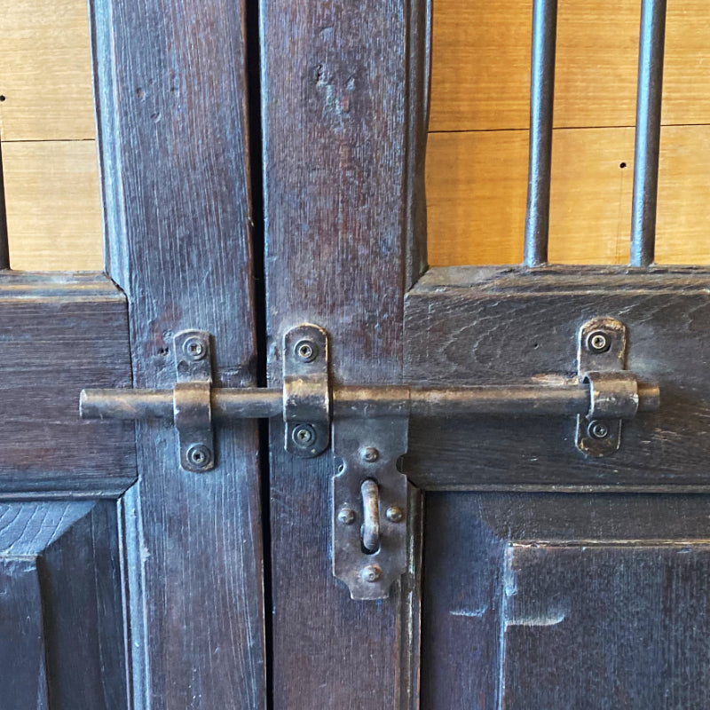 Dark Wood Vintage Doors