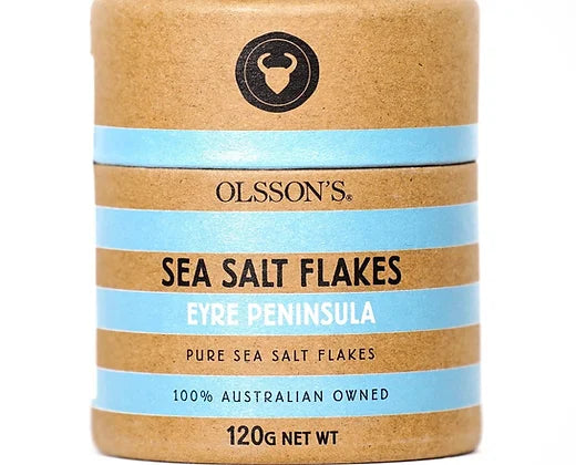 Sea Salt Flakes Kraft Canister