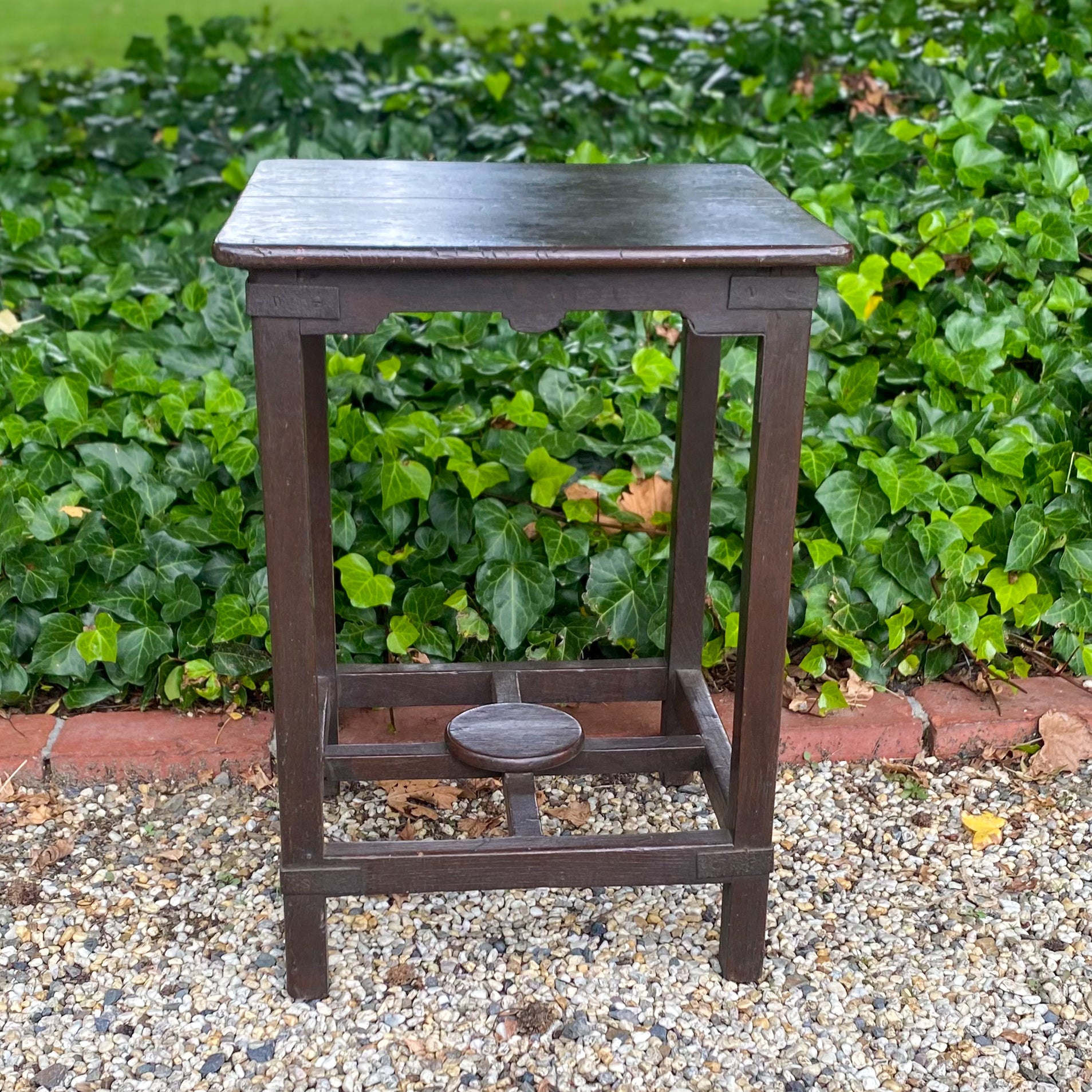Small Timber Table with Detail