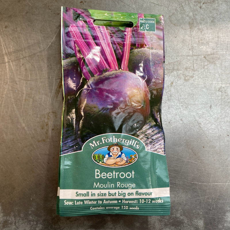 Beetroot Moulin Rouge Seeds Mr Fothergill’s
