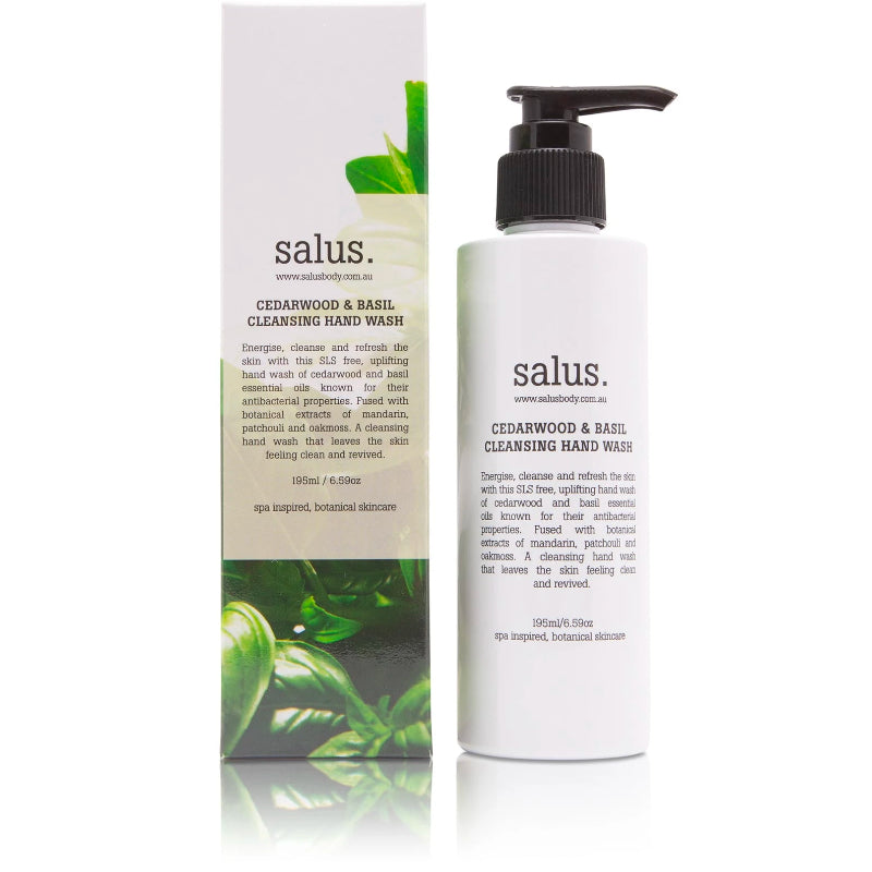 Cedarwood and Basil Cleansing Hand Wash