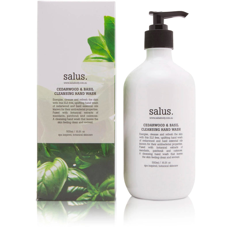 Cedarwood and Basil Cleansing Hand Wash