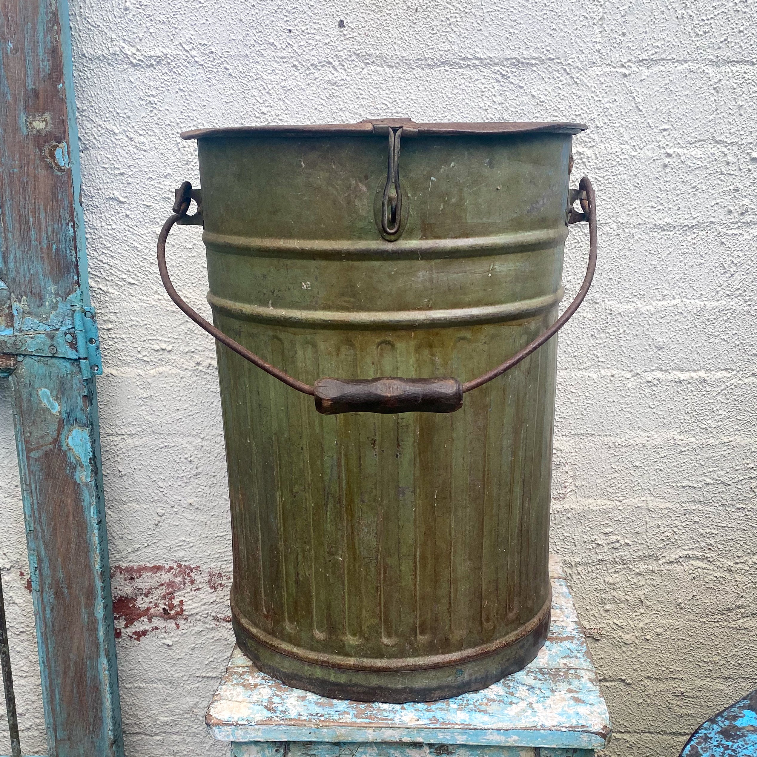 Green Storage Tin