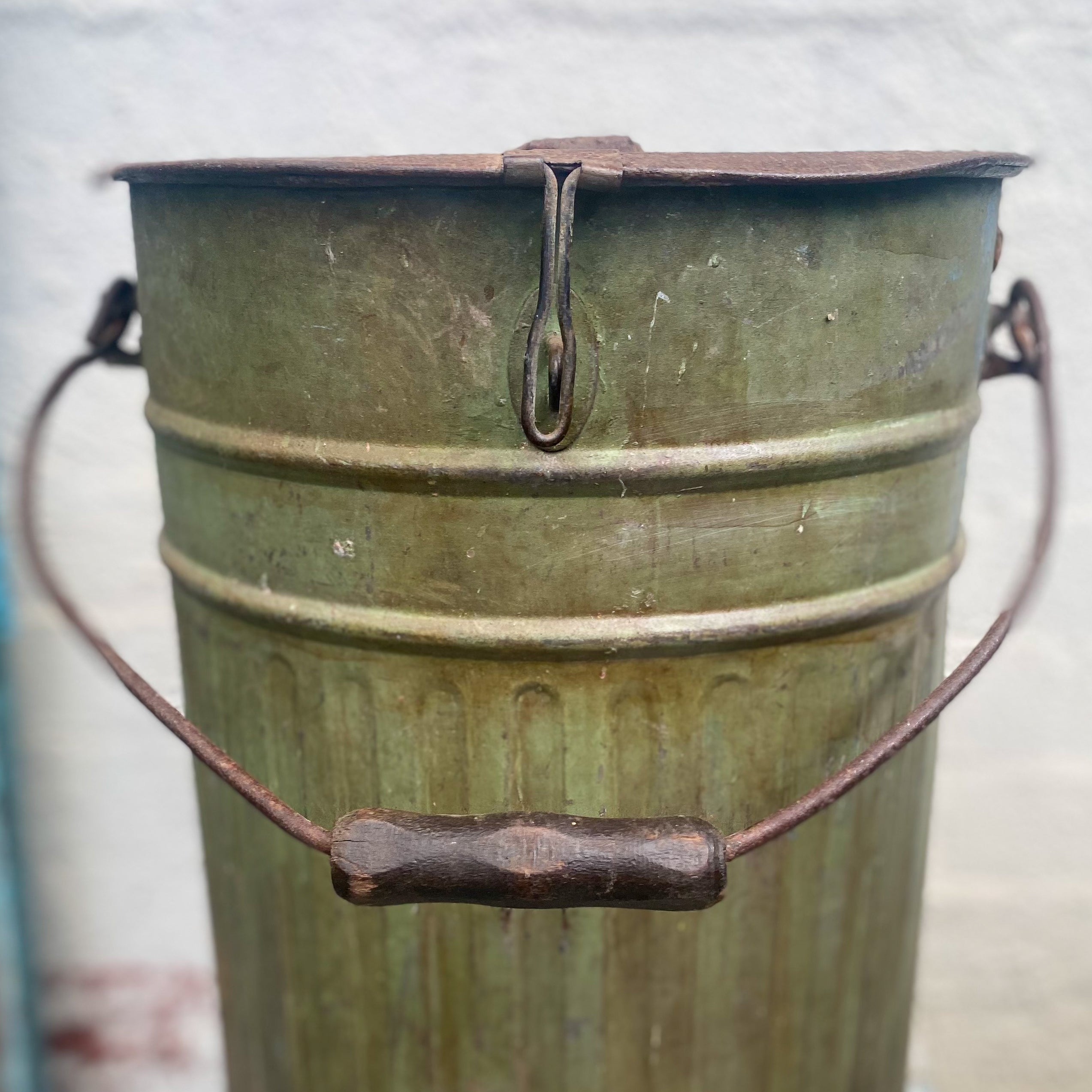 Green Storage Tin