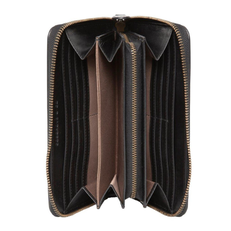 Ivy woven leather wallet