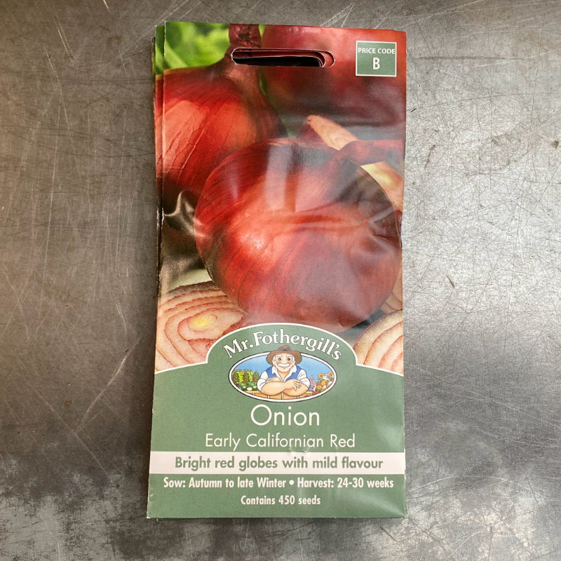 Onion Early Californian Red Seeds