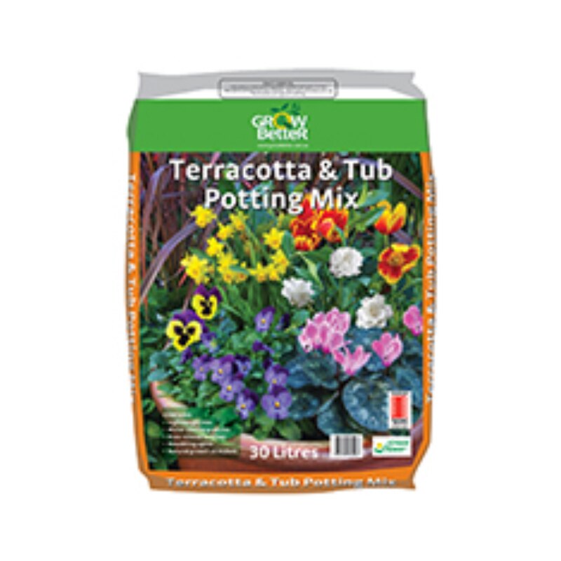 Terracotta and Tub Potting Mix - 30 litre