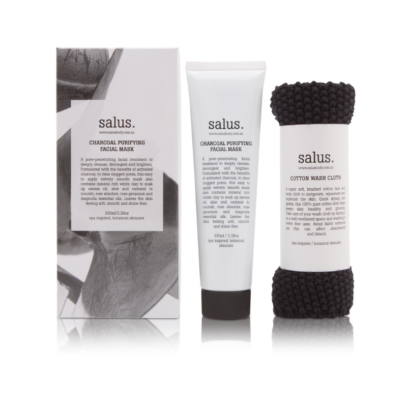 Charcoal Purifying Facial Mask Set