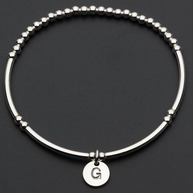 Petals Initial Bracelet