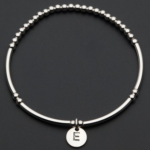Petals Initial Bracelet