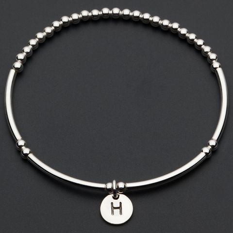 Petals Initial Bracelet