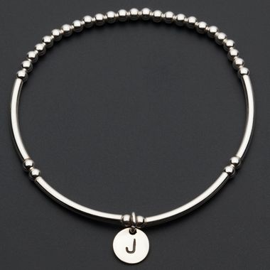 Petals Initial Bracelet