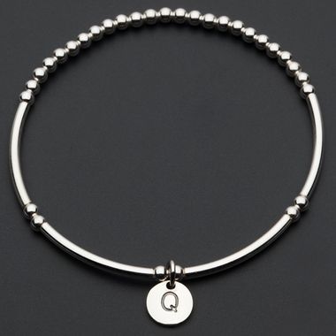 Petals Initial Bracelet