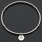 Petals Initial Bracelet