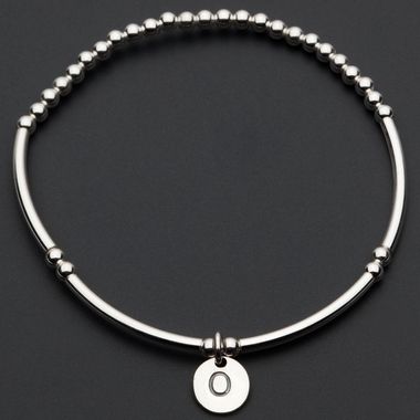 Petals Initial Bracelet