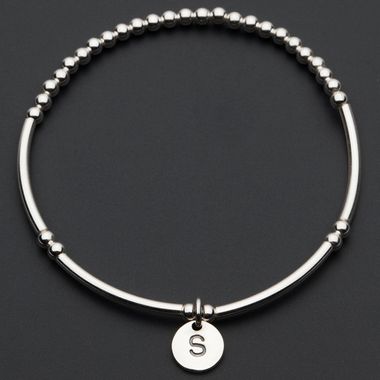 Petals Initial Bracelet