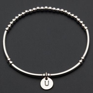 Petals Initial Bracelet