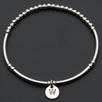 Petals Initial Bracelet