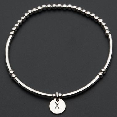 Petals Initial Bracelet