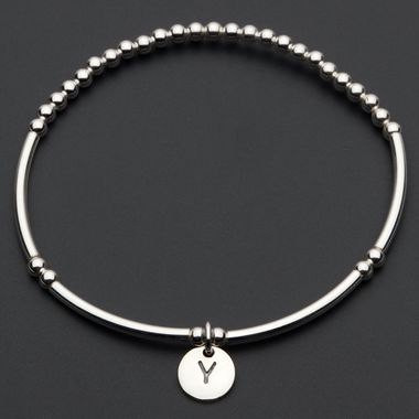 Petals Initial Bracelet
