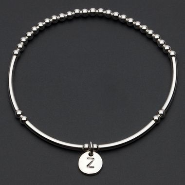 Petals Initial Bracelet