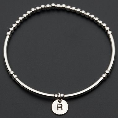 Petals Initial Bracelet