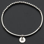 Petals Initial Bracelet
