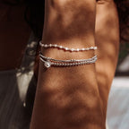 Petals Initial Bracelet