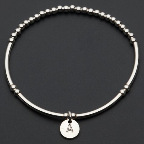 Petals Initial Bracelet